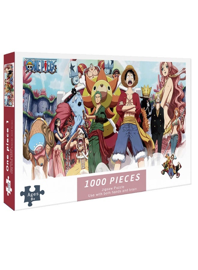 Anna 1000-Piece Anime Character Puzzle - Fun & Engaging Leisure Activity - Image 1