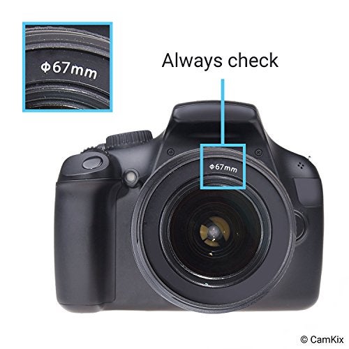 CamKix 67mm Camera Lens Hood - Rubber - Set of 2 - Collapsible in 3 Steps - Sun Shade/Shield - Reduces Lens Flare and Glare - Blocks Excess Sunlight for Enhanced Photography and Video Footage - Perfect - Image 2