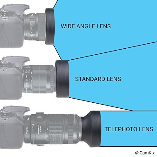 CamKix 67mm Camera Lens Hood - Rubber - Set of 2 - Collapsible in 3 Steps - Sun Shade/Shield - Reduces Lens Flare and Glare - Blocks Excess Sunlight for Enhanced Photography and Video Footage - Perfect - Image 4