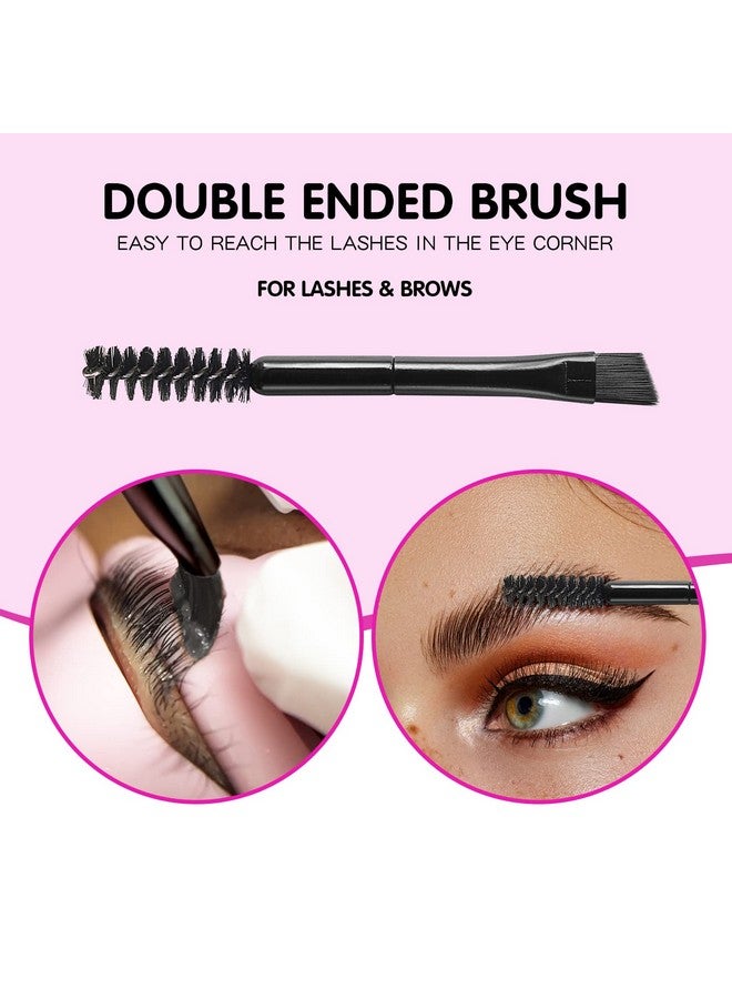 PERMANIA Lash Glue Balm Eyelash Lifting Adhesives Strong Hold And Perfectly Shaped Eyebrows For Brow Lamination Kit Lash Lift Balm Bright Colors & Fruity Flavours Fast Drying & Waterproof (Pink)  - Image 4