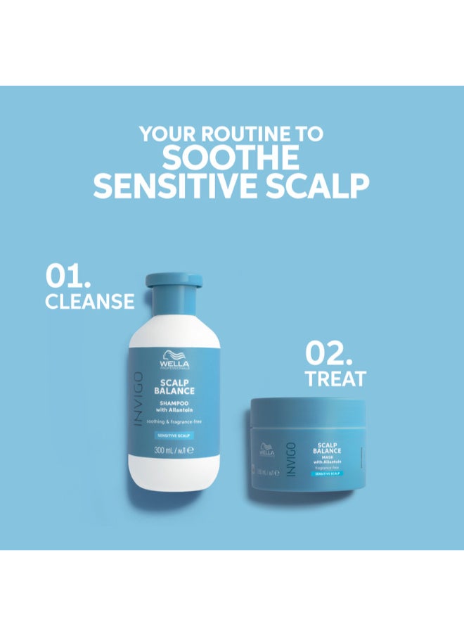 Wella Professionals - Invigo Scalp Balance Sensitive Scalp Soothing Shampoo 300Ml - Image 1