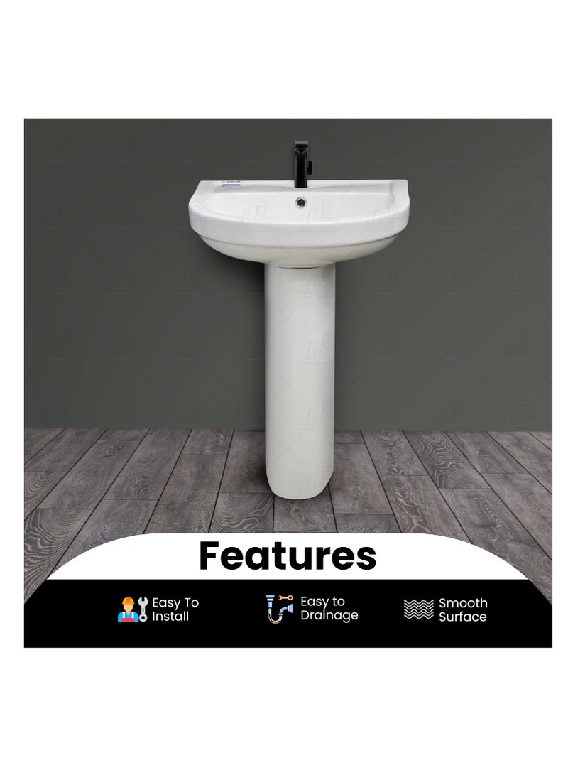 B BAGNO Basin Full Pedestal WB06 - Image 3