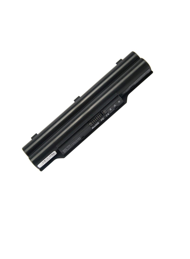 4400.0 mAh Replacement Battery For Fujitsu LifeBook A532/AH532 Black