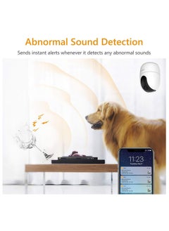 IMOU Ranger 2 Indoor WiFi 2K Live Cam, 8x Digital Zoom, Motorized Pan and Tilt with 360° Coverage View, Accurate Human and Pet Detection, Smart Night Vision (Up to 10m), Privacy Mode, Smart Tracking, Two-Way Talk, MicroSD Slot (up to 256 GB)  - Image 2