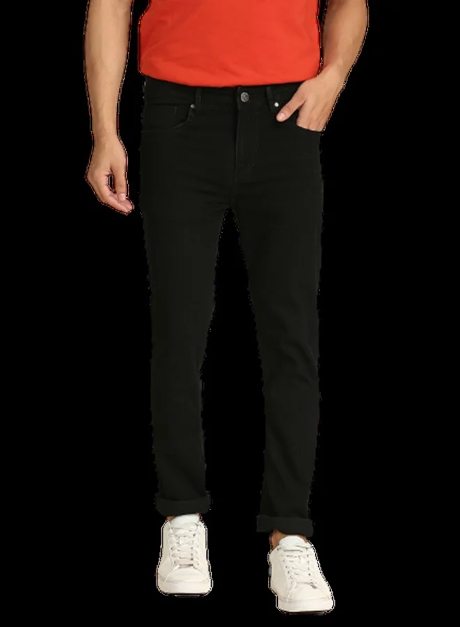 HIGH STAR Men Black Slim Fit Stretchable Jeans