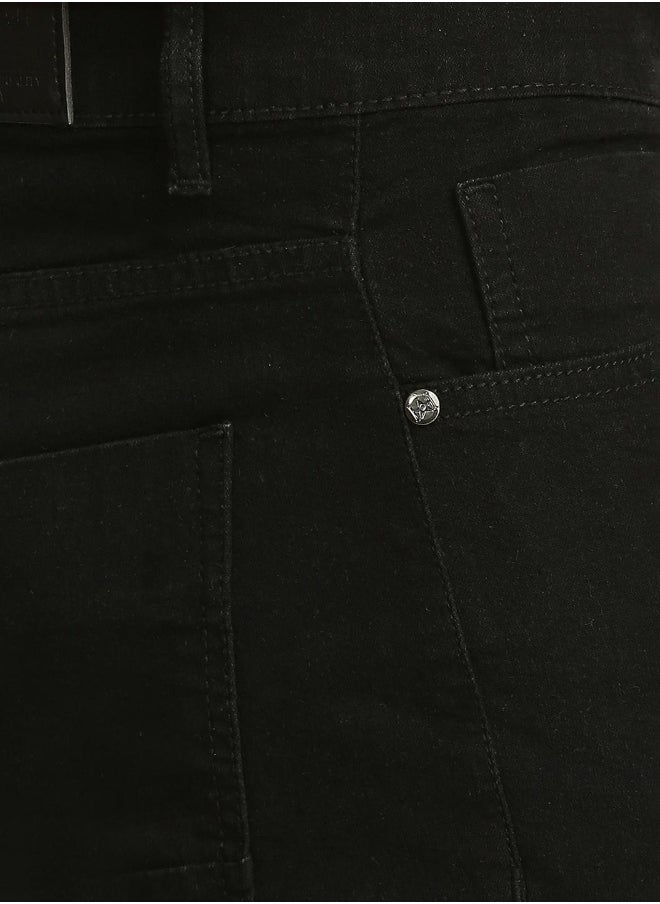 HIGH STAR Men Black Slim Fit Stretchable Jeans  - Image 2