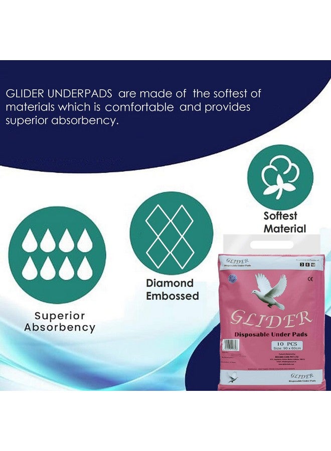 GLIDER Glider Underpads - Size = 60 X 90 Cm - Large - 10 Pcs - Image 3