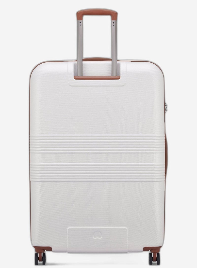 DELSEY Paris Delsey Flanerie SE 82cm Check In trolley, Champagne, 4 spinner wheels, polycarbonate hard shell, expandable, TSA lock, dual handle, spacious interior, 5-year warranty - Image 4