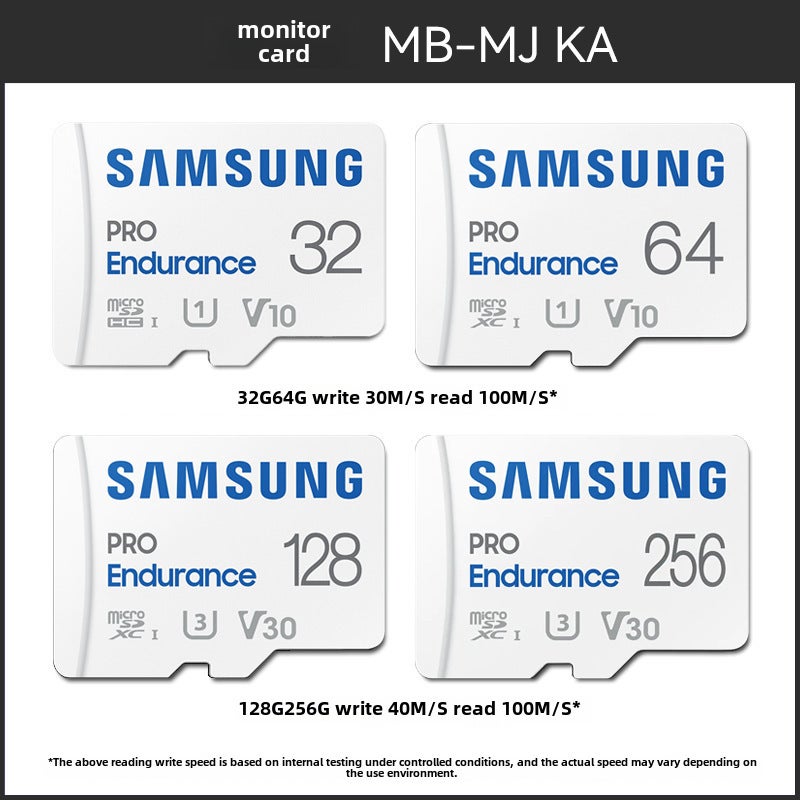 Samsung TF Card 512GB 64GB 128GB 256GB Memory Special recorder/monitoring card 