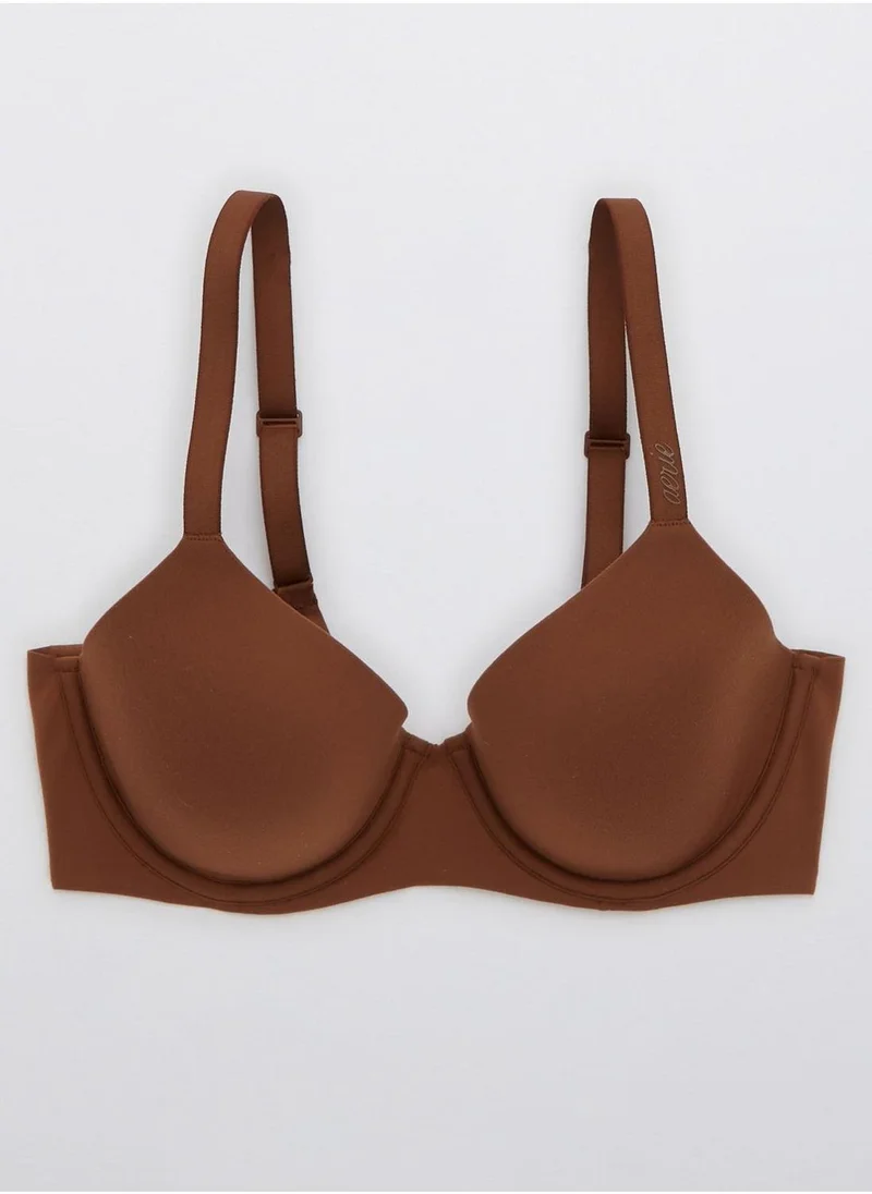 Aerie Strappy Plunge Neck Bra