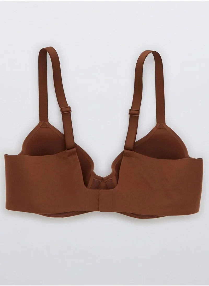 Aerie Strappy Plunge Neck Bra
