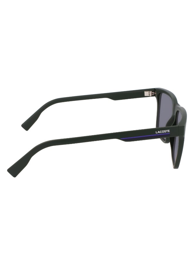 LACOSTE FULL RIM INJECTED LACOSTE SUNS L6039S N 5716 (301) MATTE GREEN - Image 4
