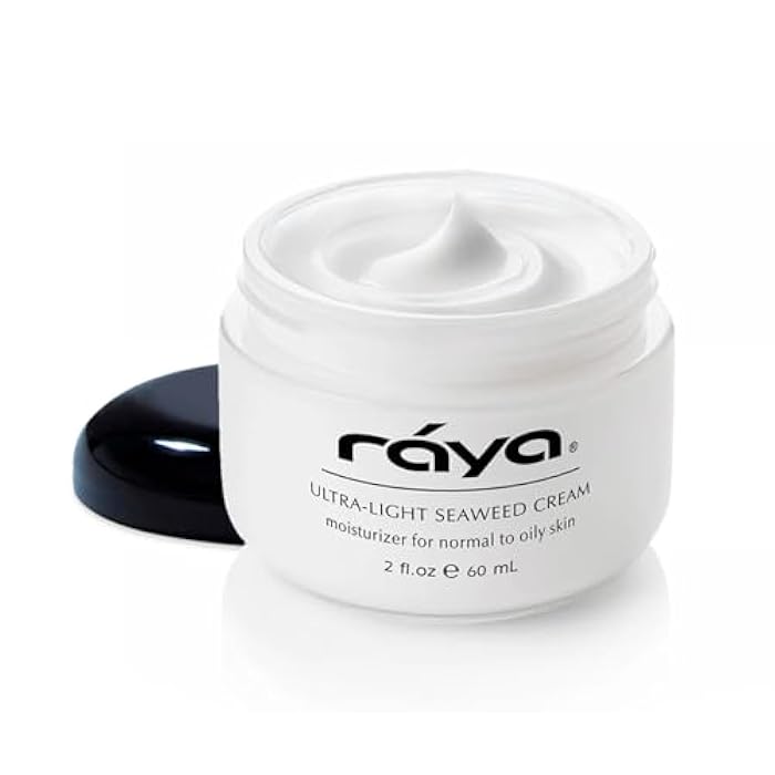 Raya Ultra-Light Seaweed Cream (304) | Anti-Aging Moisturizer for Oily, Break-Out Skin | Hydrating Face Cream Reduces Fine Lines, Wrinkles | Best Facial Moisturizer for Dry, Aging Skin | Controls Oil - Image 1