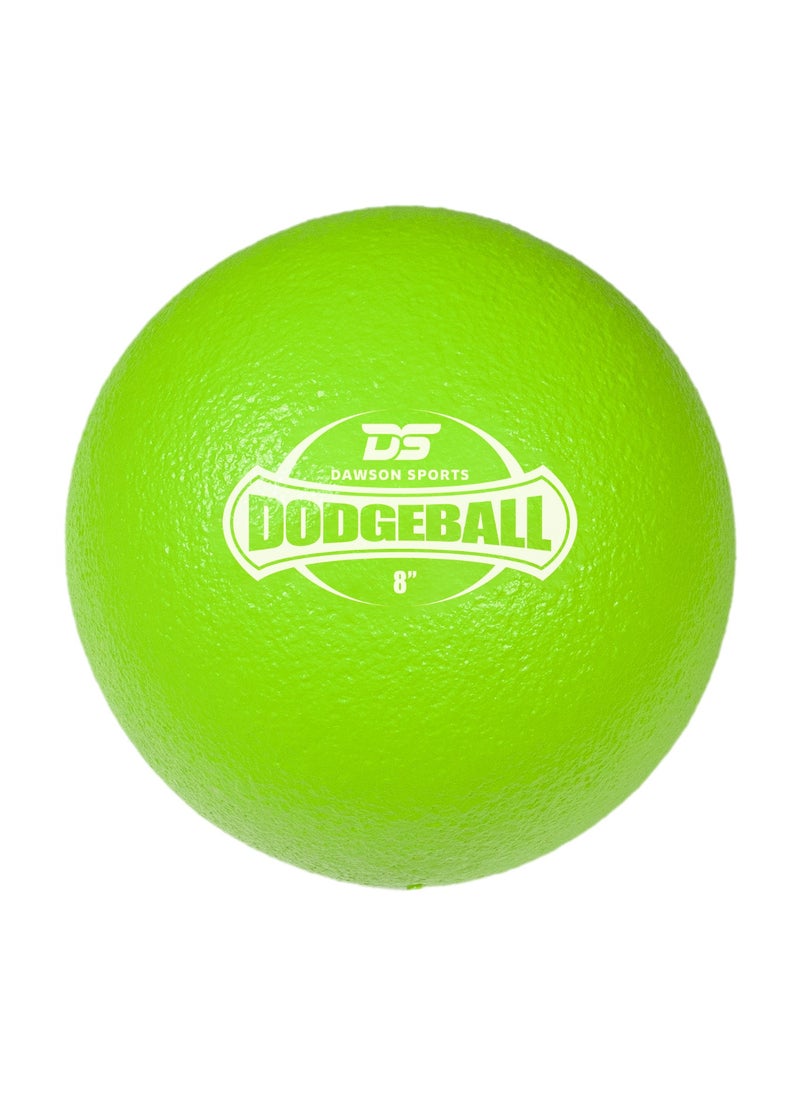 DAWSON SPORTS Foam Dodgeball - 8" - Green 