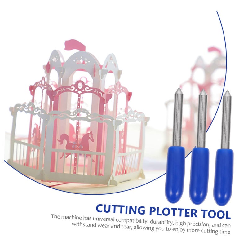Blue Crafting Knife Set 20pcs Exacto Blades 2 3X0 2cm For Engraving Cutting Plotter Tool - Image 5