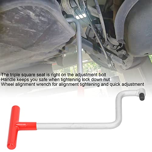 Akozon Wheel Alignment Wrench Car Wheel Alignment Wrench High Strength Rear Axle Toe Adjustment Tool Universal For - Image 3