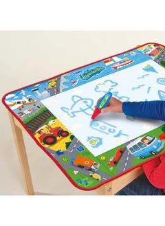 TOMY TOMY Aquadoodle  Vehicle Adventure Doodle, Official Tomy No Mess Colouring & Drawing Game, Water Play Mat, Magic Pen, Suitable for Toddlers and Children Aged 18 Months+  - Image 3