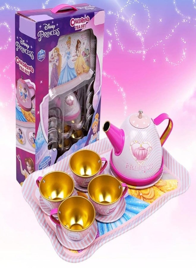 GRAPHENE Princess Pretend Play Tea Party Set for Kids – 14-Piece Kitchen Toy for Girls & Boys Ages 3-6 Fun & Safe Tea Time Role Play Gift for Toddlers & Preschoolers - Image 1