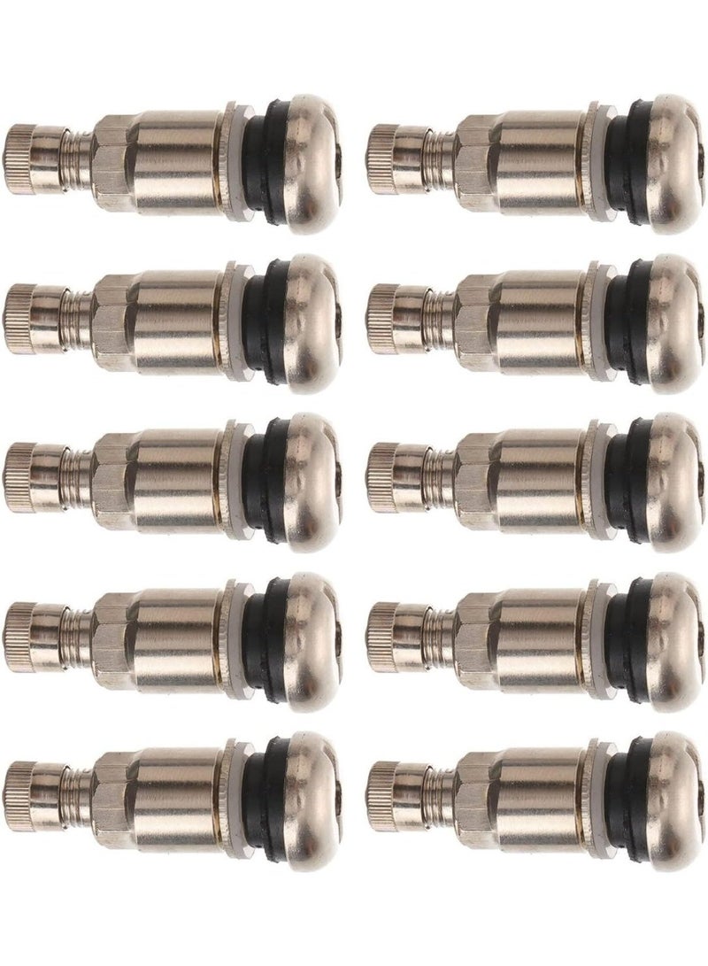 أعمدة الأبواب الهوائية ذات الإطارات المزودة بنابض، 10 ملولب من الفولاذ غير القابل للصدأ -استبدال الاطارات الخارجية للسيارة بأقفال الدواليب الهوائية، وتركيب مواضع خارجية لأعمدة الأبواب ذات الضغط العالي - Image 1