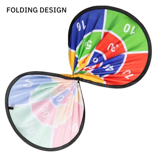 TEMI 29" Large Dart Board for Kids, Boys Toys Dartboards with 20 Balls, Indoor and Outdoor Sport Fun Party Play Game Toys, Birthday Gifts for Boys Girls 3 4 5 6 7 8 9 10 11 12 Years Old - Image 4