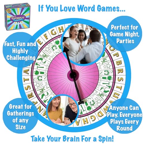 Game Development Group Wordplay – The Ultimate Fast-Paced Word Challenge Board Game for Family & Friends – Adult & Family Game Night Fun - Image 2