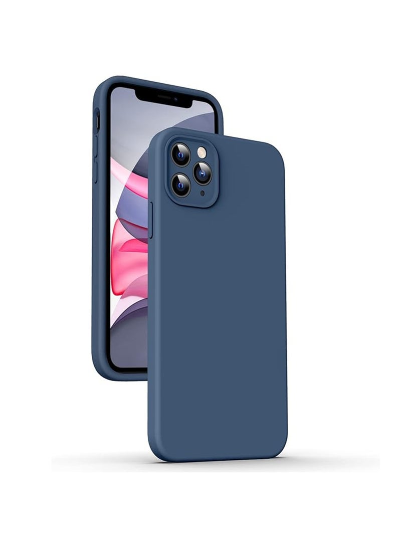 WRISTWISE Case Cover for iPhone 11 Pro Max - [Camera All-Round Protection] [Soft Microfiber Lining Anti-Scratch] Shockproof Phone Case Cover, Blue - Image 1
