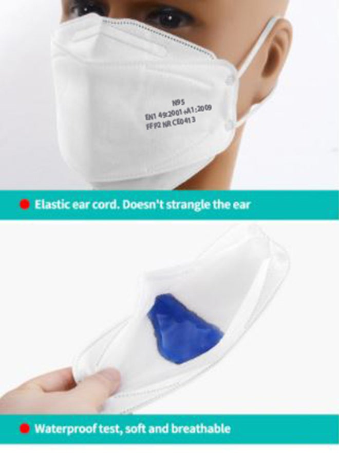 Alyashmac 5-Pieces N95 FFP2 5 Layers Filtering Face Mask - Image 5