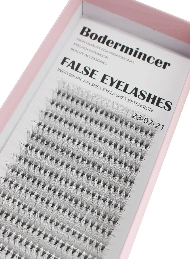 Bodermincer Lashes 10D D Curl 300pcs Large Pack Premade Russian Volume Fans Mink Eyelashes Lash Pre made Eyelash Extensions Supplies (11mm) - Image 1