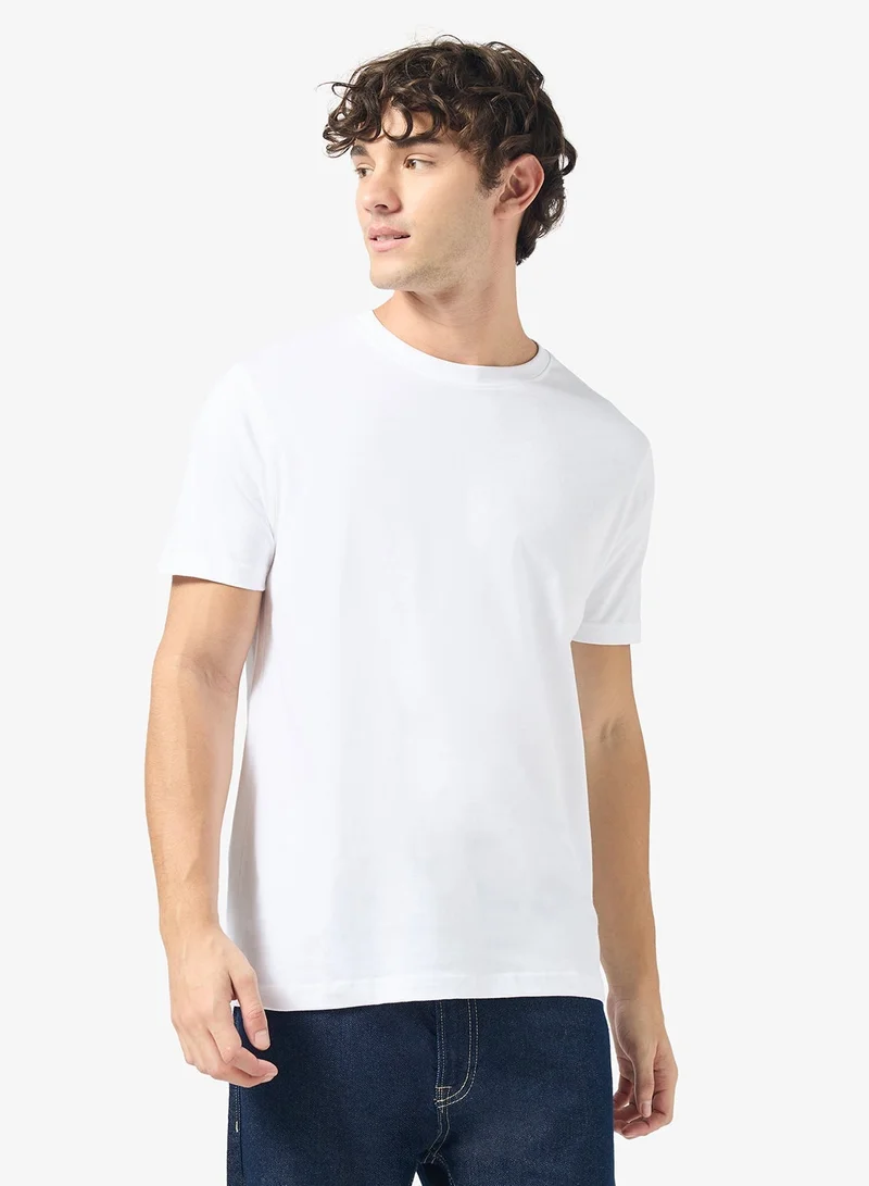 Seventy Five Basics Pack of 2 Round Neck T-Shirt