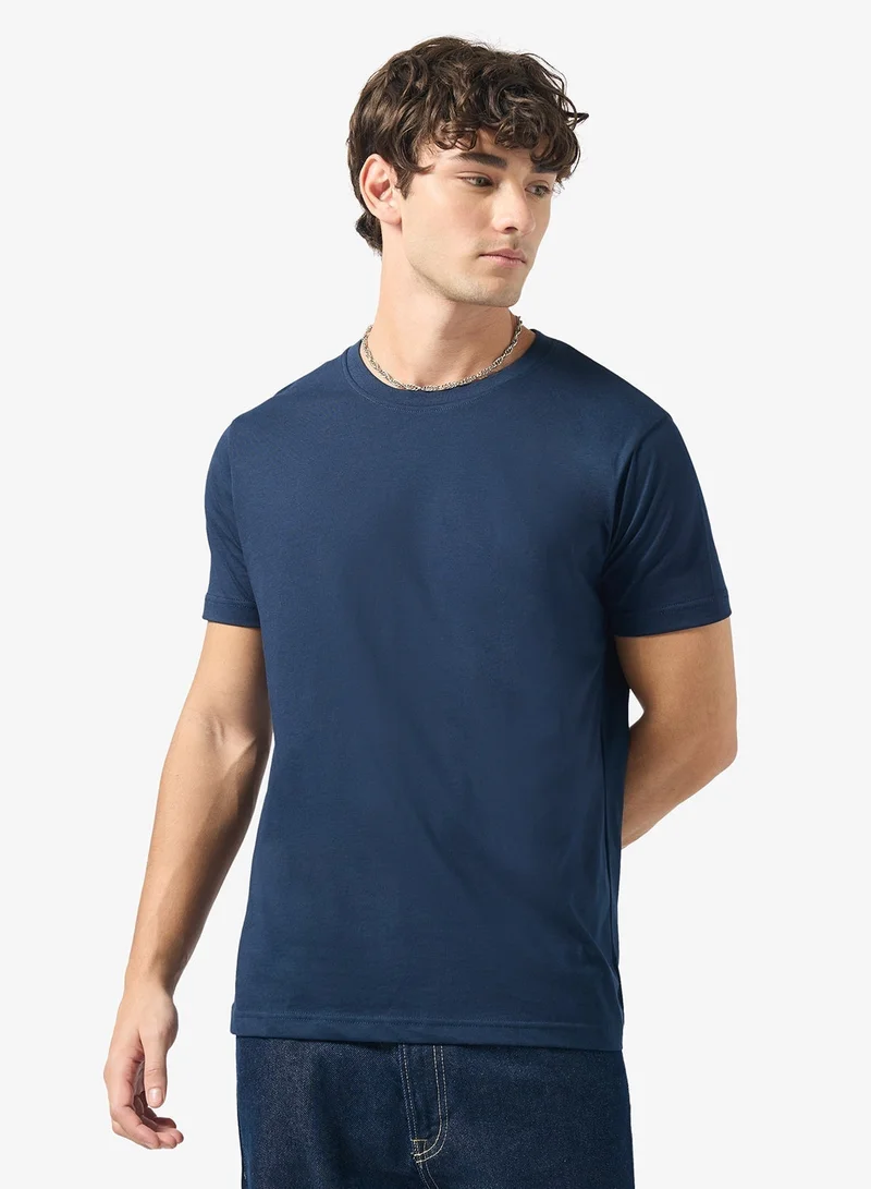 Seventy Five Basics Pack of 2 Round Neck T-Shirt