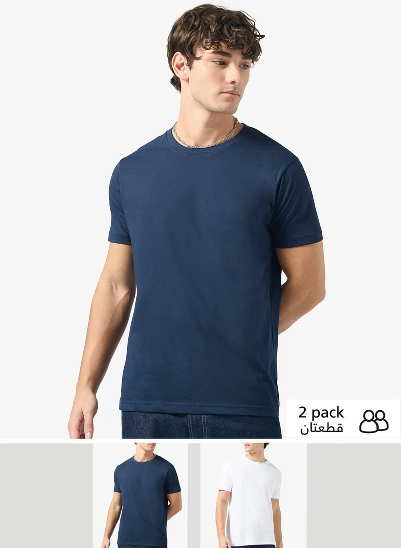 Pack of 2 Round Neck T-Shirt