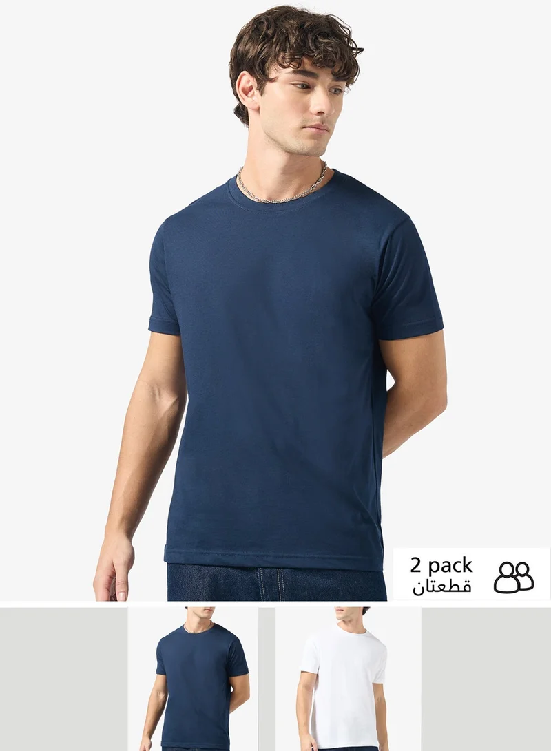 Pack of 2 Round Neck T-Shirt