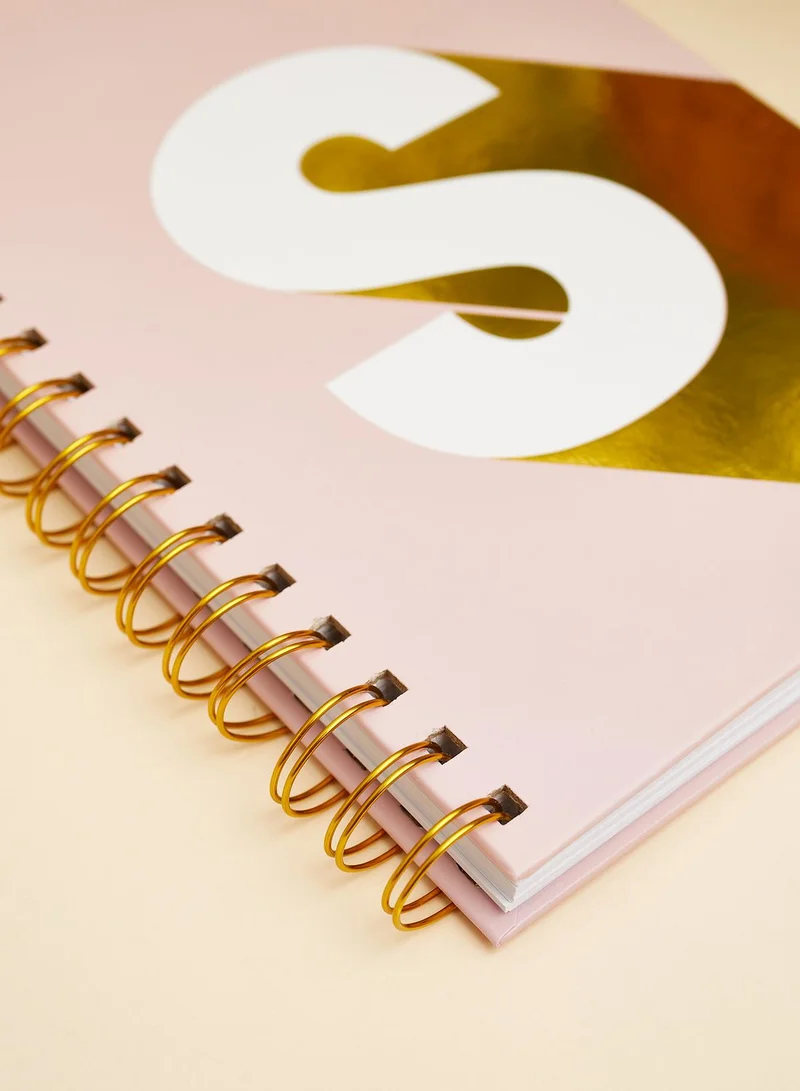 AURORA A5 English Monogram Notebook - S