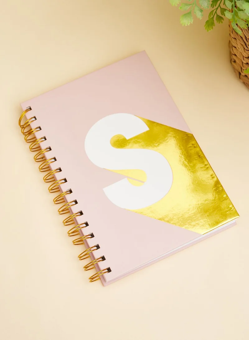 AURORA A5 English Monogram Notebook - S