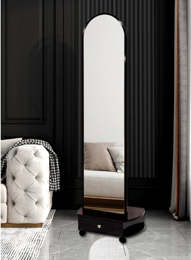 Floor Full Length Mirror with Holder 170*40*45cm - Image 1
