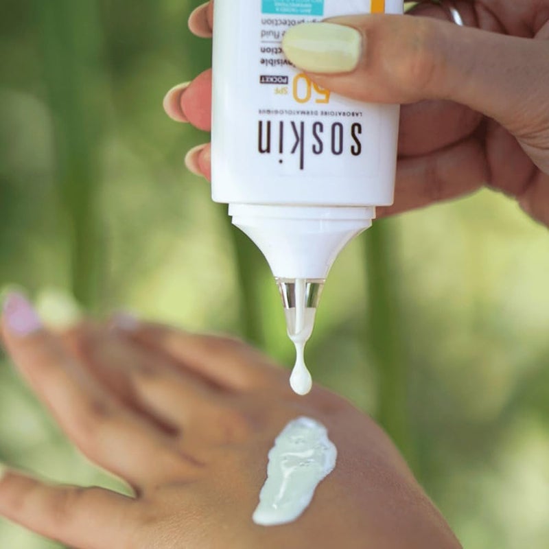 Soskin High Protection SPF50 Invisible Fluid 30ml - Lightweight Sunscreen for Face - Image 2