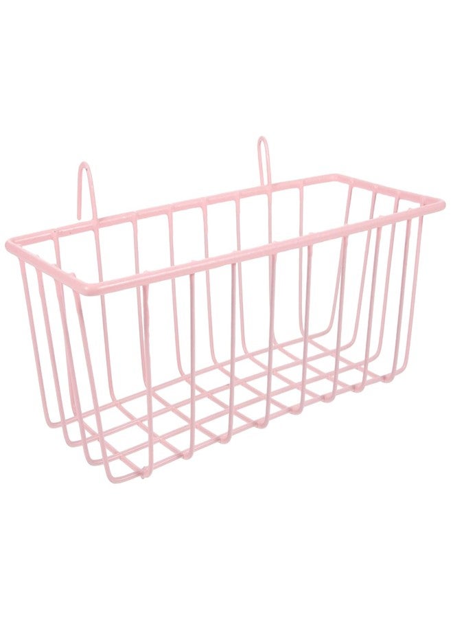 UKCOCO Pink Hanging Hay Feeder Rabbit Enrichment Toy Hay Rack Rabbit Feeder Holder - Image 1