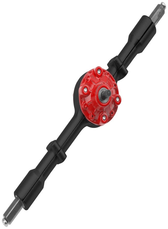 Vgoohobby مجموعة ترقية محاور أمامية وخلفية معدنية Vgoohobby متوافقة مع سيارات WPL C14 C24 C34 C44 B14 B24 1/16 RC (أسود) - Image 3