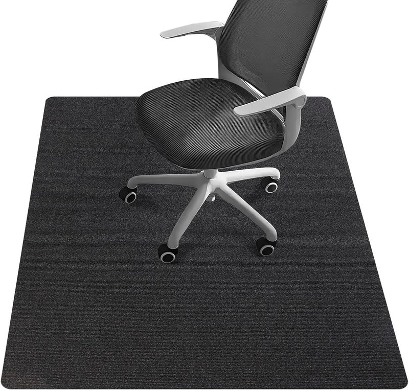 Fayleeko Chair Mat, 36" x 48" Office Chair Mat for Hardwood and Tile Floor, Heavy Duty Floor Protector for Rolling Chairs,Non-Slip,Computer Mat for Home Office (Dark Grey) - Image 1