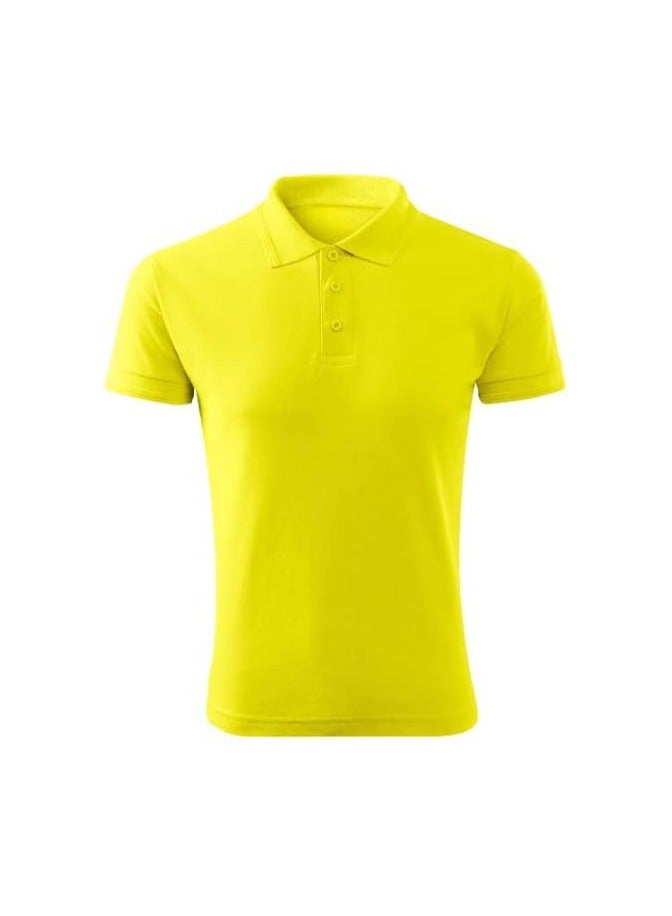 PRINTSHOP4ME Pack of 10 Pcs Men's Regular-Fit Golf Polo T-shirt Pure Cotton Short Sleeve 220 GSM Basic Colors  - Image 2