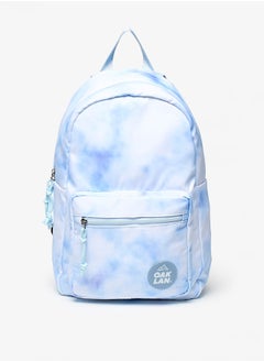 Oaklan by Shoexpress Girls by Shoexpress Logo Applique Backpack with Adjustable Straps - 36x30x15 cm  - Image 1