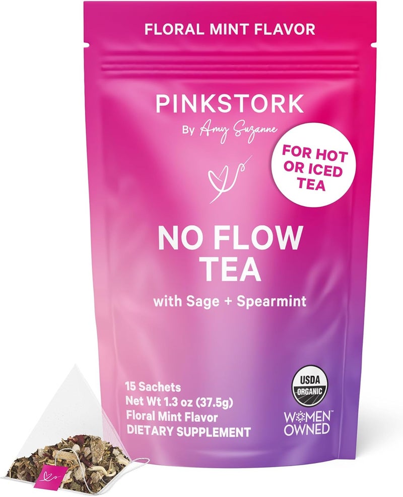 Pink Stork - No Flow Milk Reduction Tea - Image 1