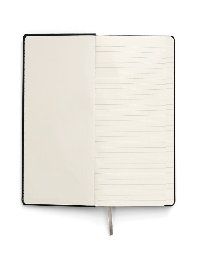 TRU RED Medium Hardcover Ruled Journal, Black - Durable Hard Cover Notebook - Image 4
