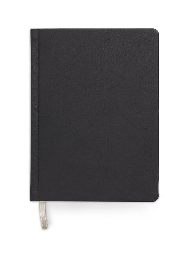 TRU RED Medium Hardcover Ruled Journal, Black - Durable Hard Cover Notebook - Image 1
