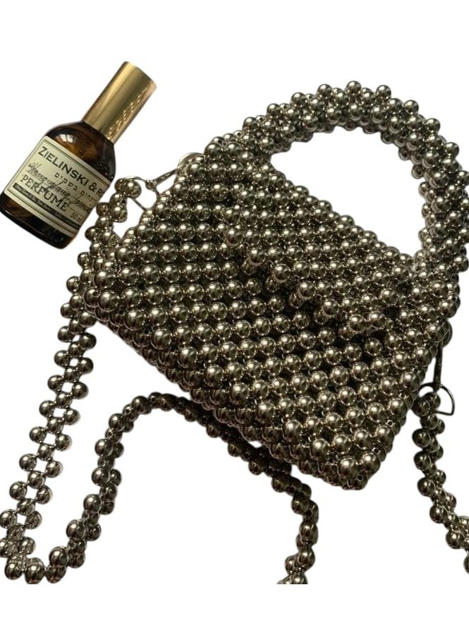 Luxury handmade silver handbag  - Image 1