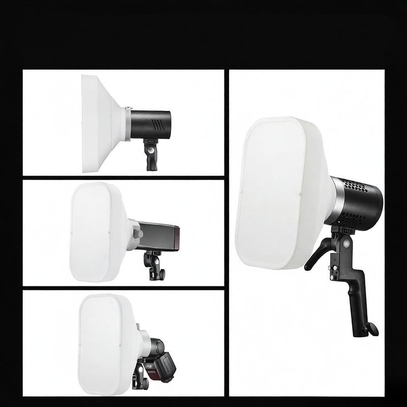 ML-CS1625 Soft Tent Kit with 3 Adapters for Photography Light Flash Studio Photography Portrait Live Stream - Image 4