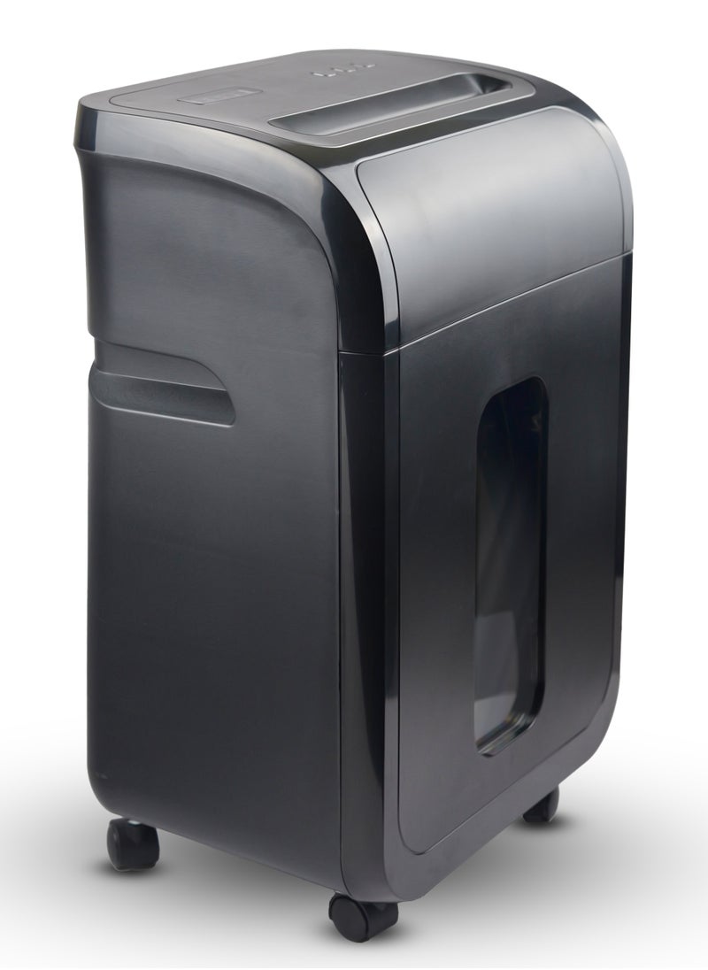 Majesty - "Paper Shredder – A powerful shredding machine that cuts up to 12 sheets, staples, and credit cards with high efficiency, providing security and organization for documents at home and office!" - Image 1