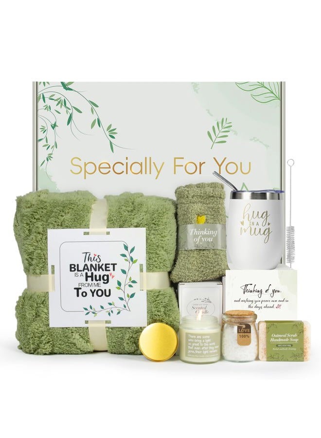 Fyroax Sympathy Gift Baskets for Loss of Loved One, Bereavement Care Package for Women, Condolence Gift for Mom, Dad, Husband – Grief Support, Miscarriage Gifts for Mother, Sorry for Your Loss - Image 1