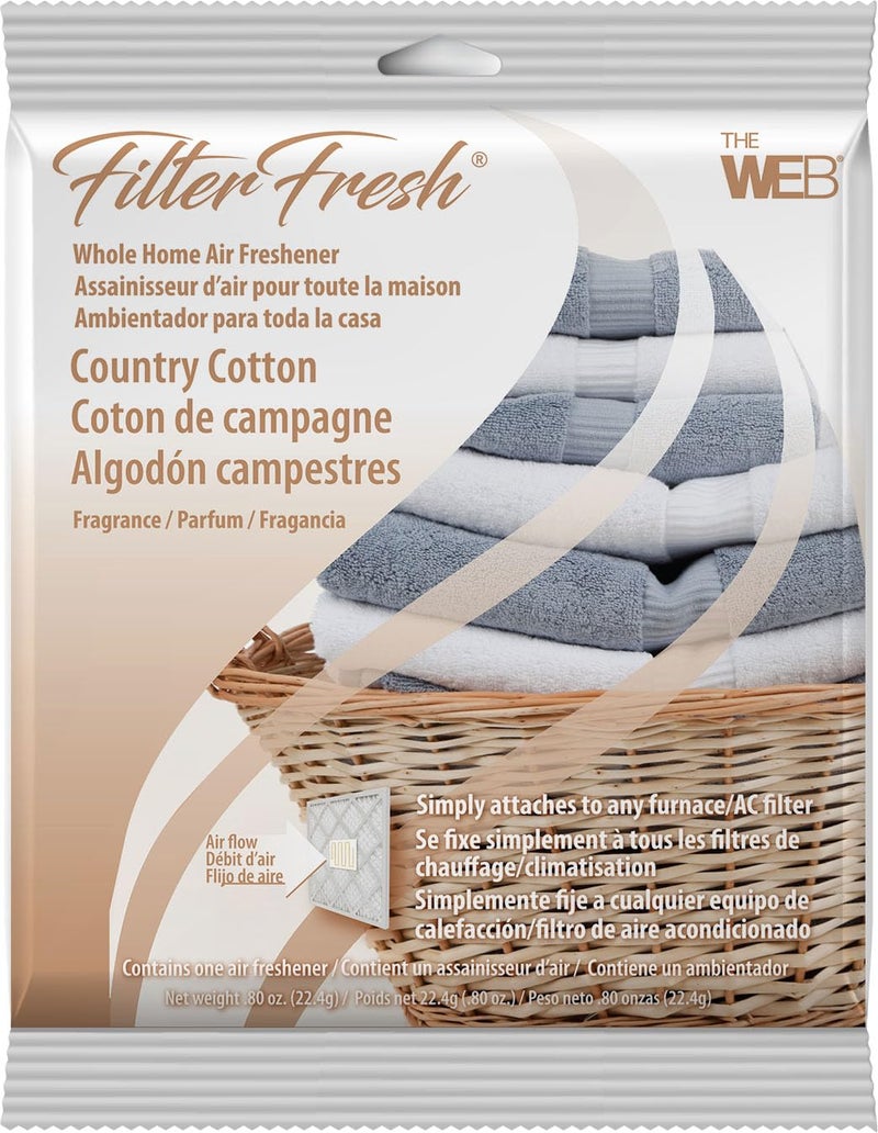 WEB FilterFresh Whole Home Country Cotton Air Freshener 0.8 Ounce (Pack of 1) - Image 4