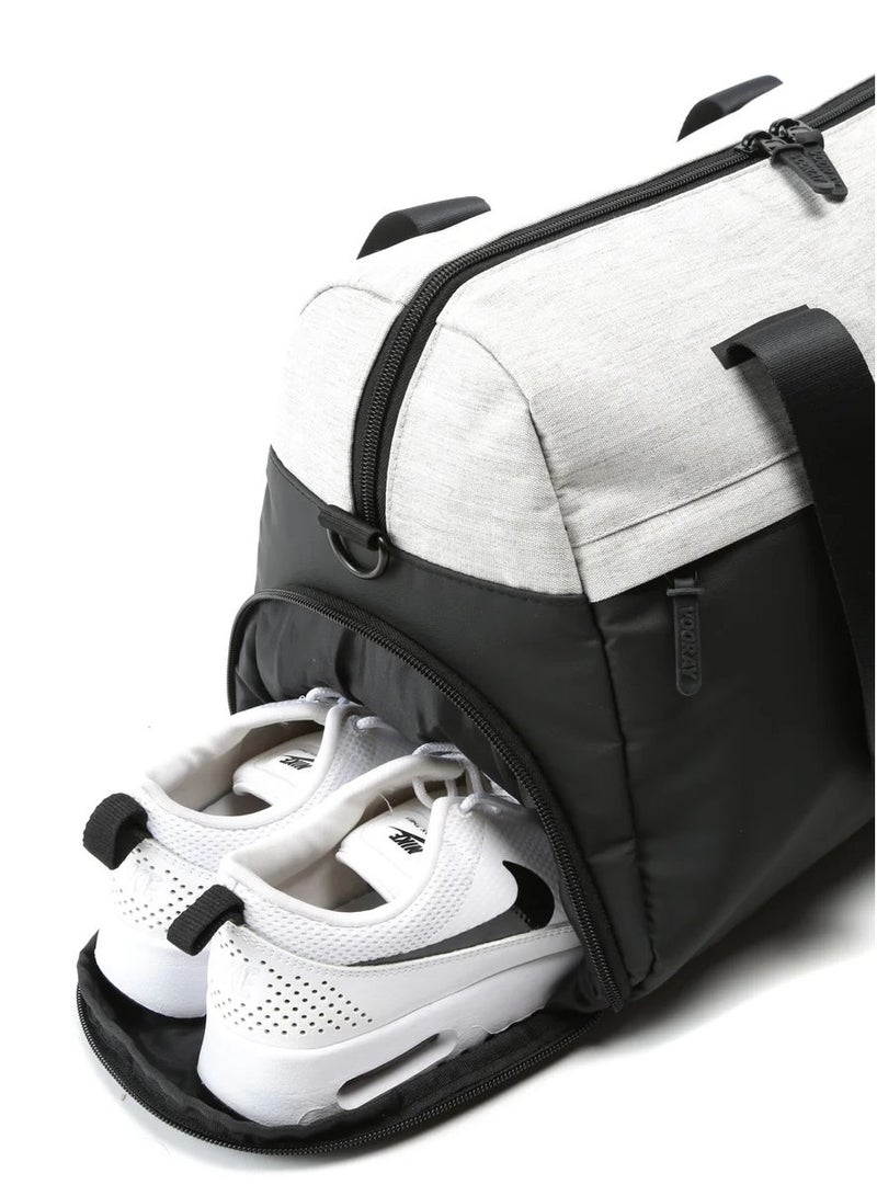 vooray Trainer Duffle Heather Grey Standard - Image 3
